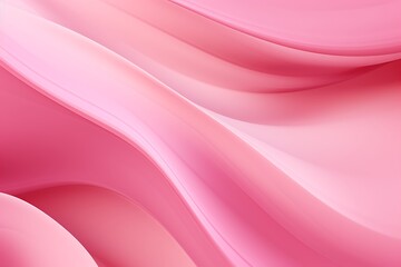 Obraz premium Abstract pink background with wave shapes