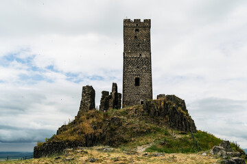 Hazmburk Castle and the landscape of the Bohemian Central Highlands