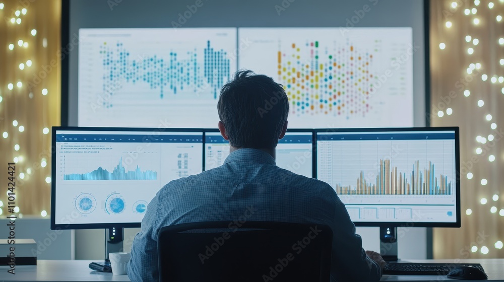Poster data analysis and visualization in the workplace