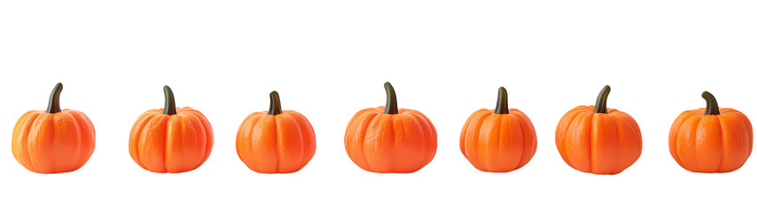 Obraz premium Hand drawn halloween pumpkin collection