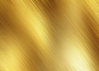 Golden background, Gold foil texture, Metallic gradient sheet, Metal effect.