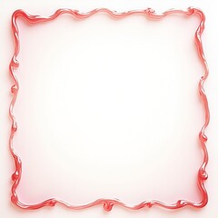 Jelly border frame copy space area