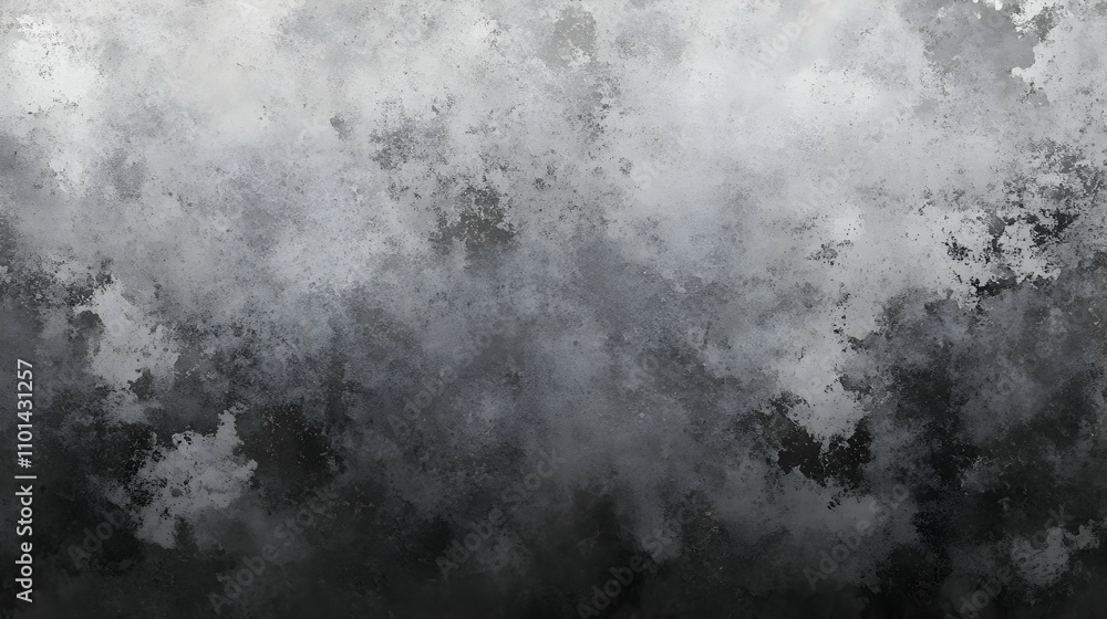 Poster abstract grayscale texture, a monochromatic background with distressed, grunge effect, ideal for des