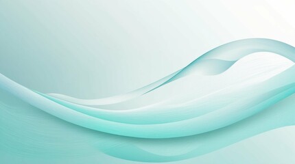 Obraz premium Abstract Gradient Background with Delicate Waves.