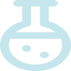 Chemistry Flask icon logo design