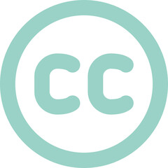Creative Commons icon logo design