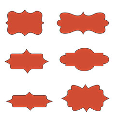 set of labels tag, sticker, illustration
