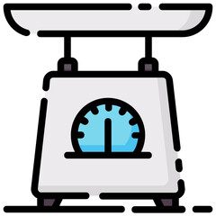 scales filled outline vector icon