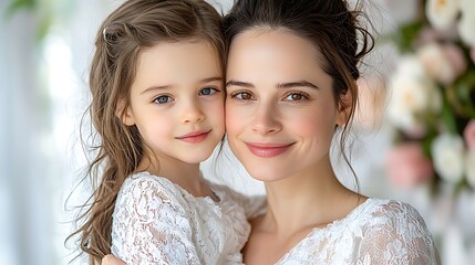 The heartwarming embrace shared between a mother and her child on Mother's Day symbolizes the unwavering bond of love and appreciation that exists between them