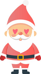 Cute Santa Claus cartoon, merry christmas