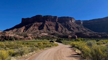 road to the mountains