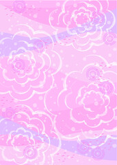 Background Freehand graphic lines, circles, lines, dots, used as a background for adding letters. Used as a background for the text.