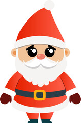 Cute Santa Claus cartoon, merry christmas