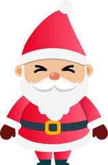 Cute Santa Claus cartoon, merry christmas