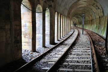 철로와 레일바이크, 경북, 문경