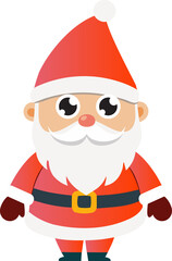 Cute Santa Claus cartoon, merry christmas