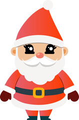 Cute Santa Claus cartoon, merry christmas