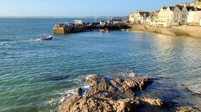 The Village of St. Mawes, Cornwall, UK