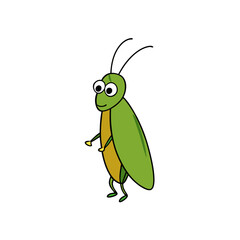 plant hopper vector illustration