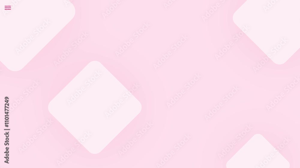 Poster abstract pink background with geometric soft diamond shapes and subtle texture