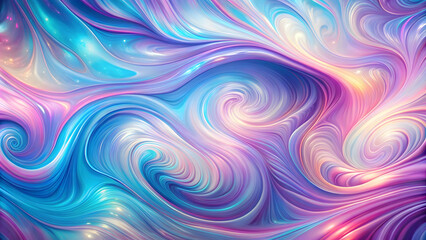 Fototapeta premium A grainy iridescent holographic gradient background