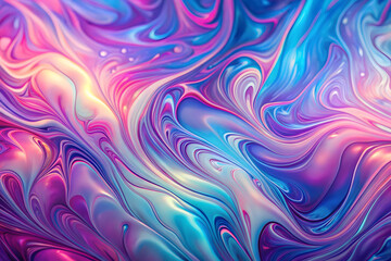 A grainy iridescent holographic gradient background