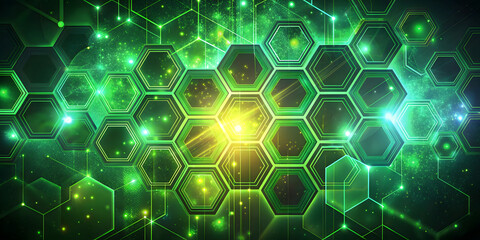 Futuristic tech background