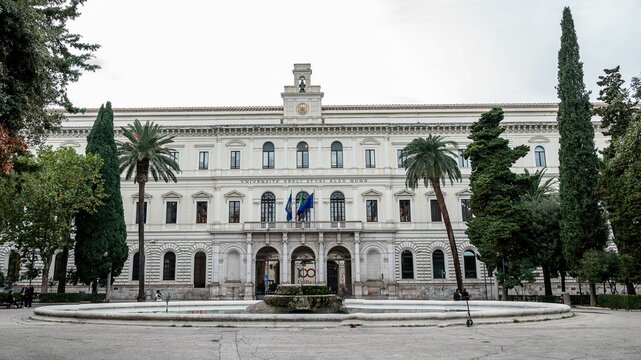 University of Bari Aldo Moro historic building in Italy.
