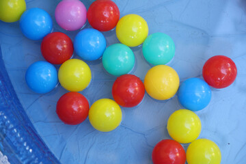 Palline in acqua