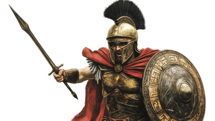 Obraz premium Spartan warrior