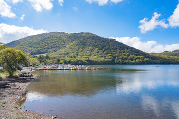 Obraz premium 群馬 赤城山の大沼