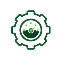Ecology icon. renewable energy, environmental protection, earth, leaves, recycling, green energy, green icon. mixed design style. energy, resources