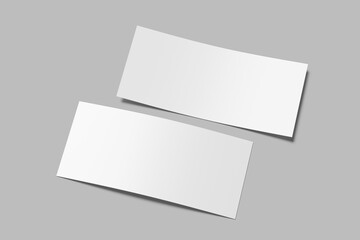 Gift Voucher Blank Mockup