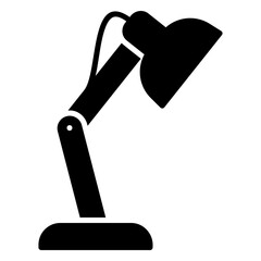 Study lamp icon to be placed as a table lamp
