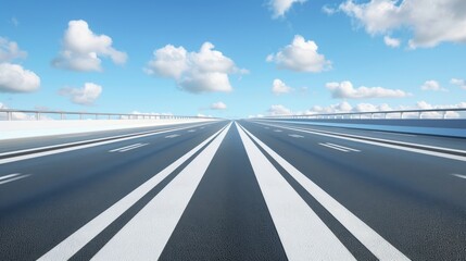 Freeway: A fast, expansive road built for long trips, free from stoplights and intersections, allowing for continuous and efficient travel.
