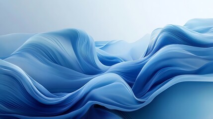 Obraz premium Modern abstract wave background with gradient highlights image