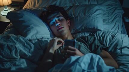 Late-Night Screen Time: The blue light from electronic devices interferes with melatonin production, delaying sleep onset and causing poor-quality rest.