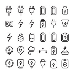 Customizable Icon Design Bundle for Digital Platforms