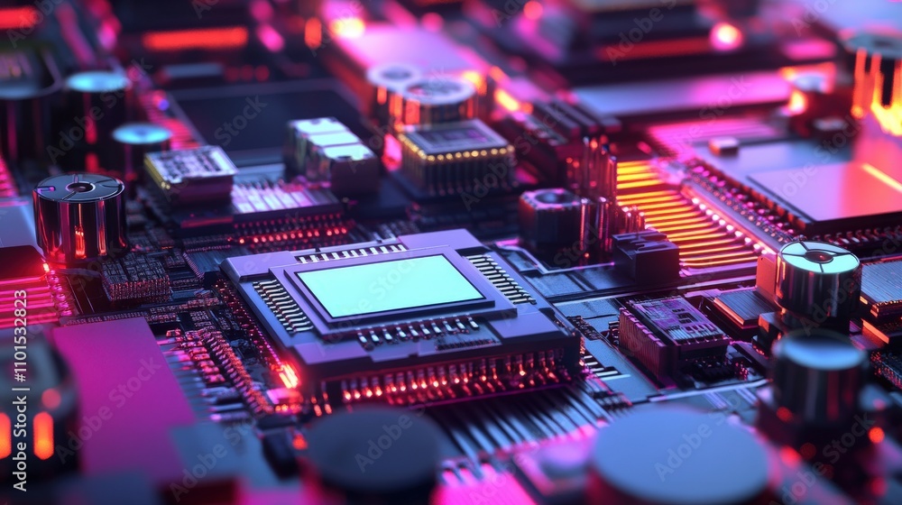 Poster advanced circuit board with integrated sensor technology