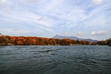 遊覧船から見た風景