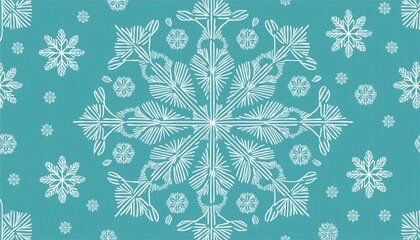 snowflake pattern
