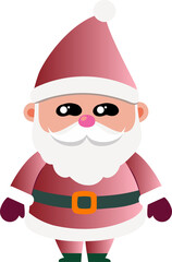 Cute Santa Claus cartoon, merry christmas