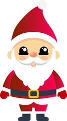 Cute Santa Claus cartoon, merry christmas