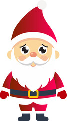 Cute Santa Claus cartoon, merry christmas