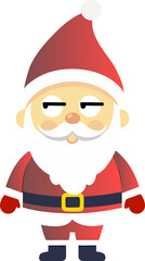 Cute Santa Claus cartoon, merry christmas