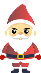 Cute Santa Claus cartoon, merry christmas