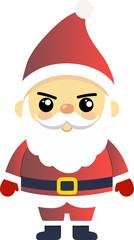 Cute Santa Claus cartoon, merry christmas