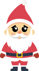 Cute Santa Claus cartoon, merry christmas