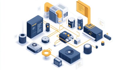 Obraz premium graphic resource for hvac system 