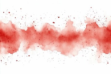 Fototapeta premium Abstract Red Splatter Art with Gradient Overlay Effect